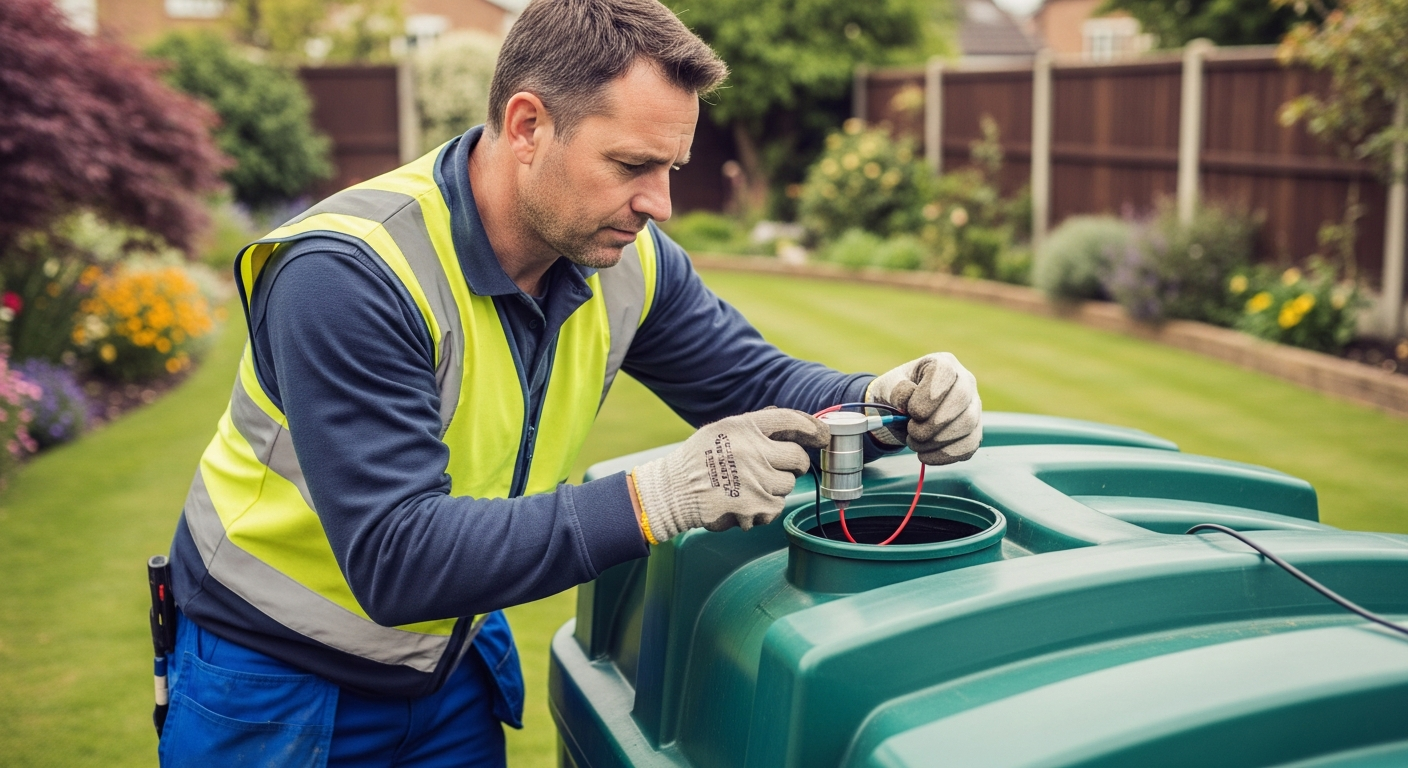 How a Tank Alarm Installation Actually Works (With Photos)